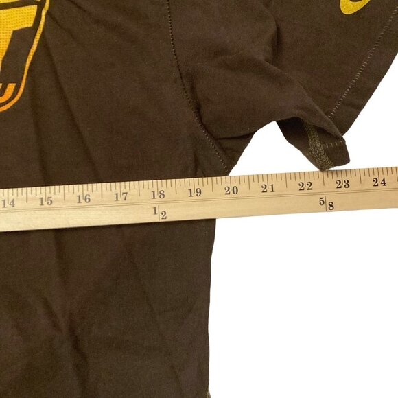 Artcotic May the Float Be You Shirt Brown Sz XL Rafting‎ Kayak Canoe Colorado - Picture 6 of 10